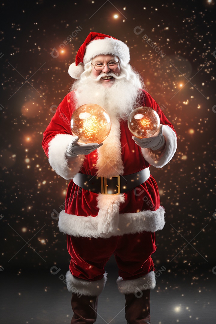 Imagem para composição Natalina Feliz Natal Papai Noel