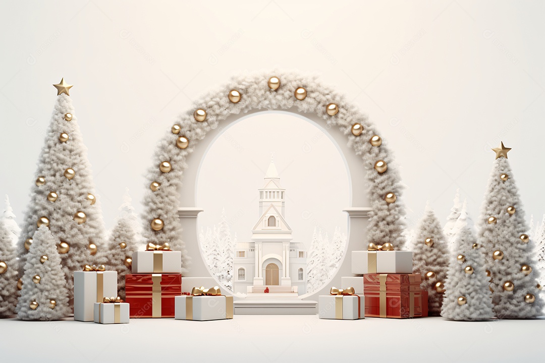 Imagem para composição Natalina Feliz Natal