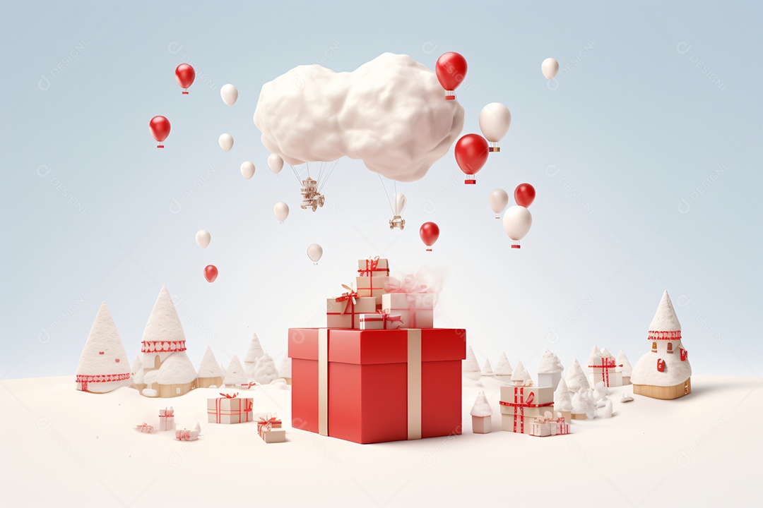 Imagem para composição Natalina Feliz Natal