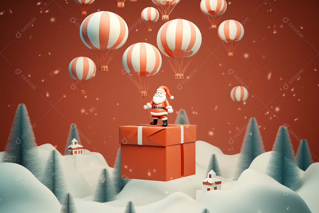 Imagem para composição Natalina Feliz Natal