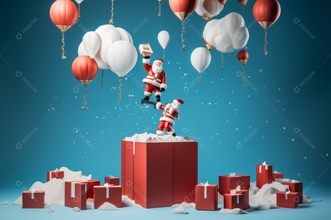 Imagem para composição Natalina Feliz Natal