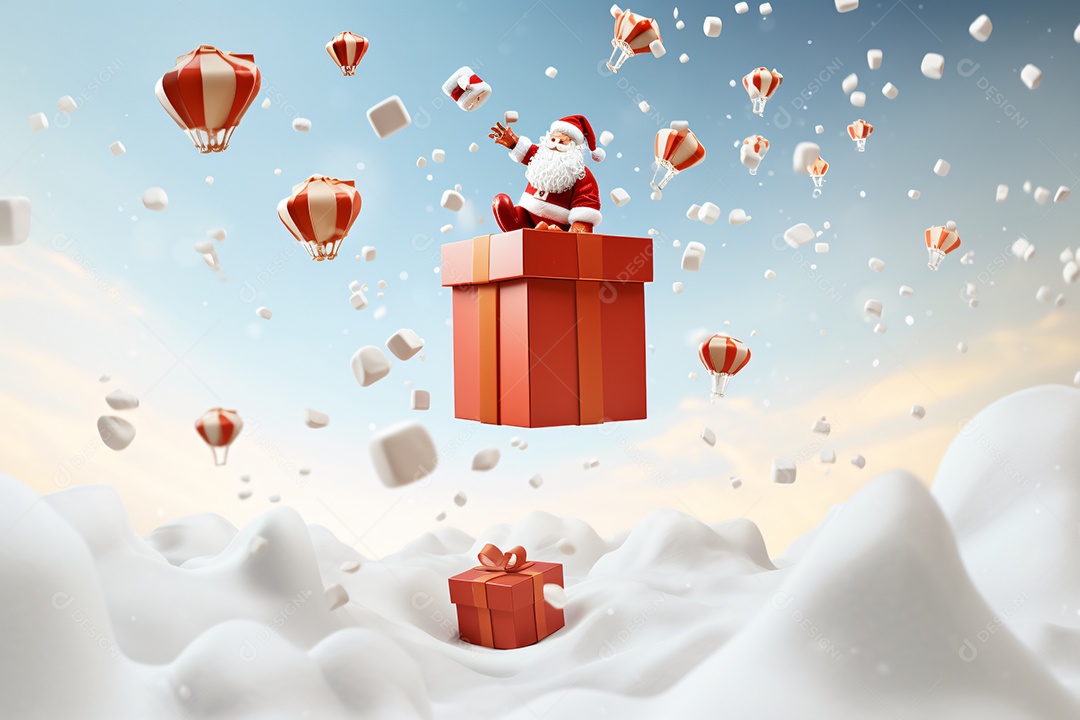 Imagem para composição Natalina Feliz Natal