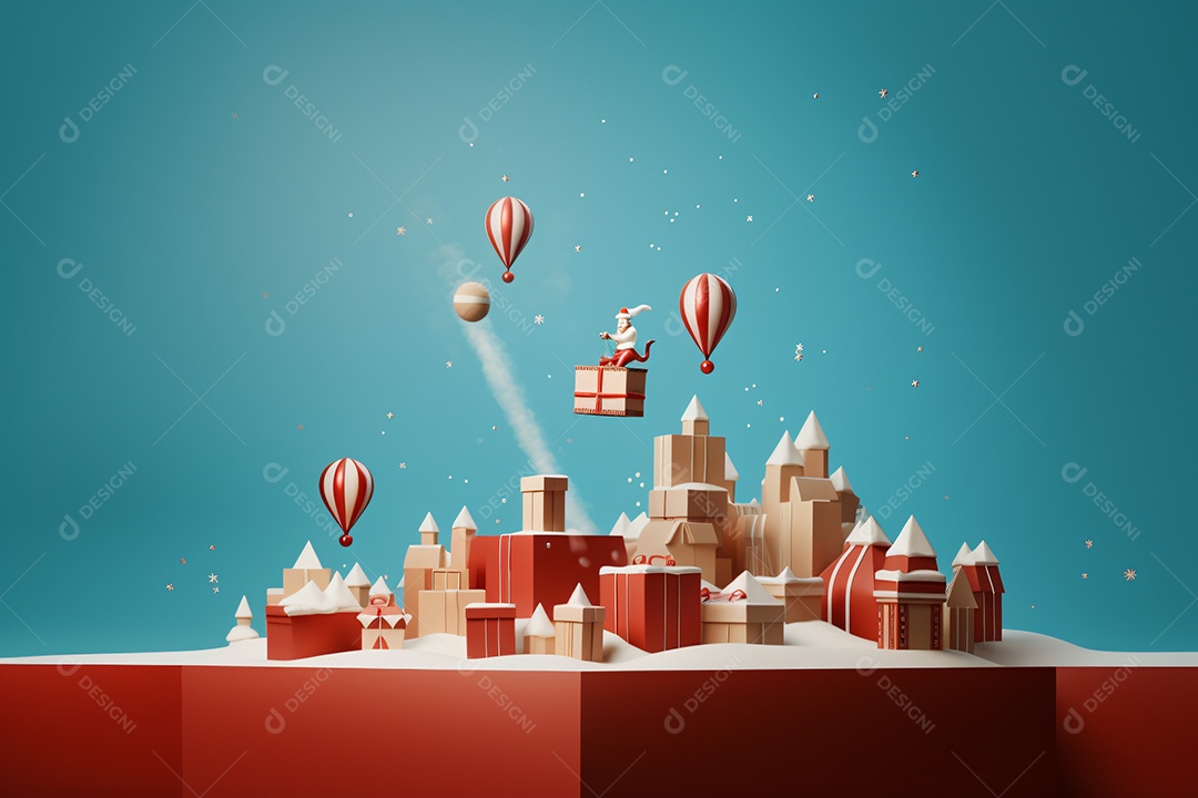 Imagem para composição Natalina Feliz Natal