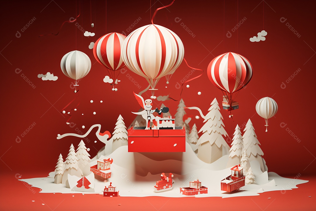 Imagem para composição Natalina Feliz Natal