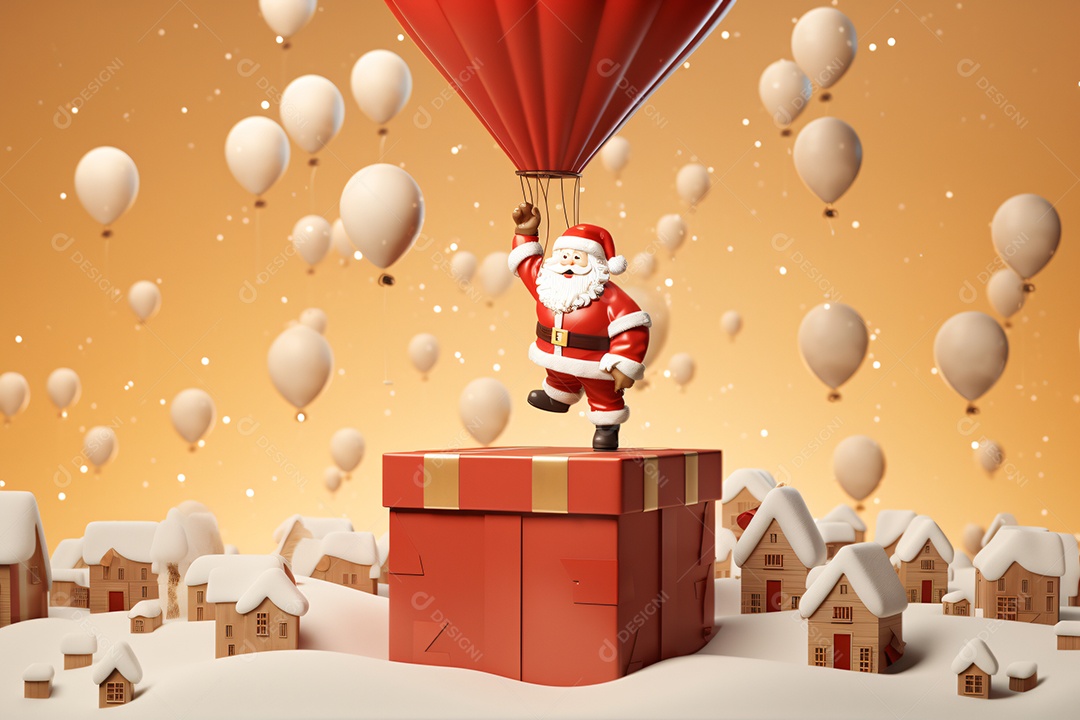 Imagem para composição Natalina Feliz Natal