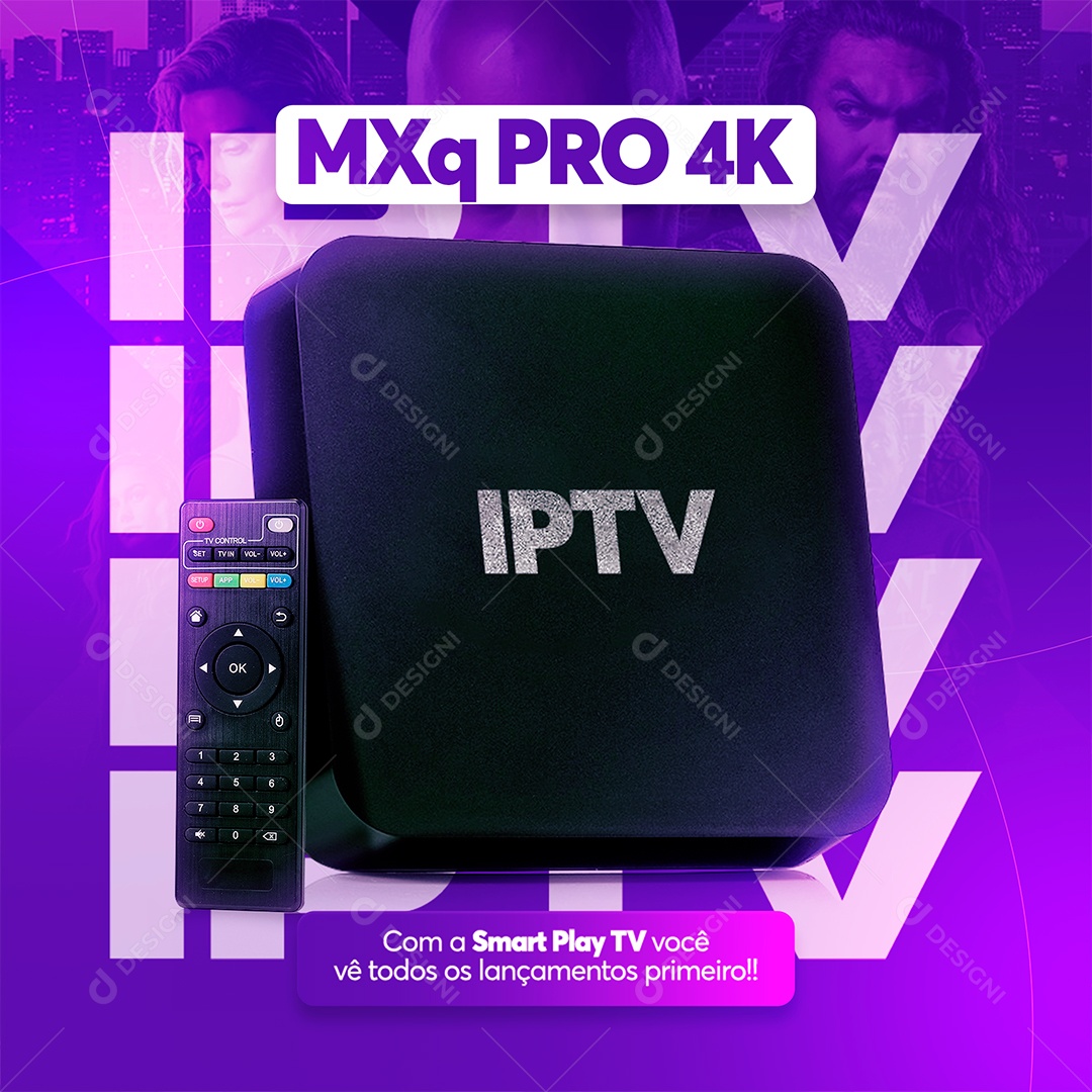Informática MXq PRO 4K Social Media PSD Editável