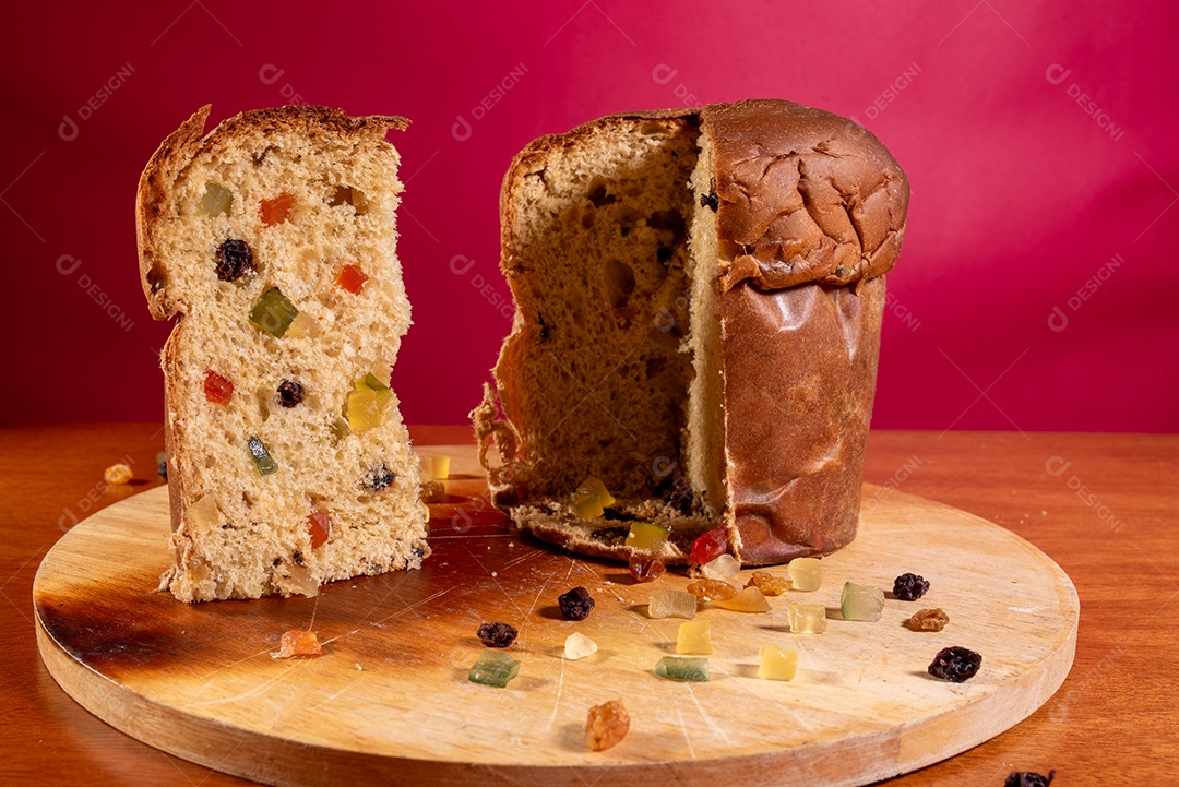 Deliciosa faria de panetone