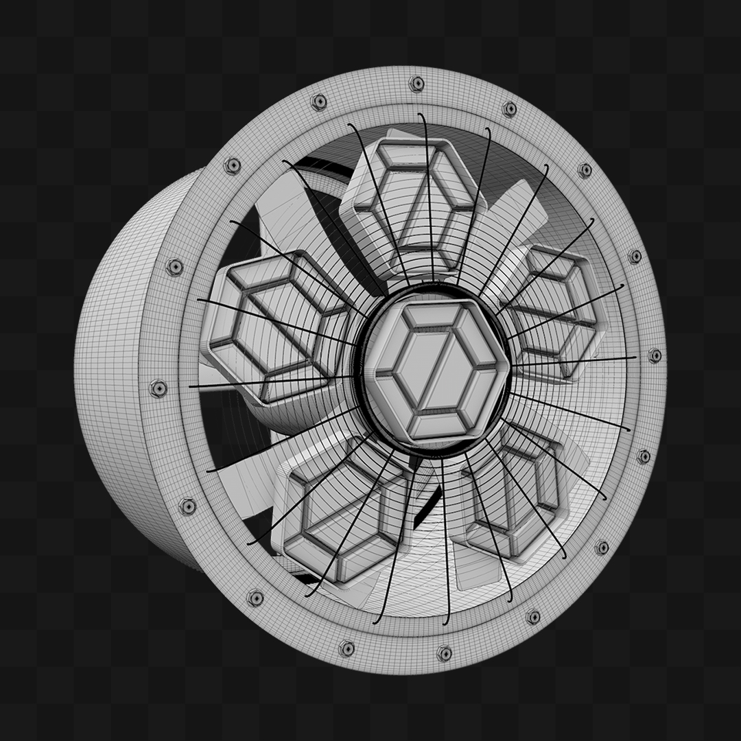 Refletor Industrial - Modelo 3D