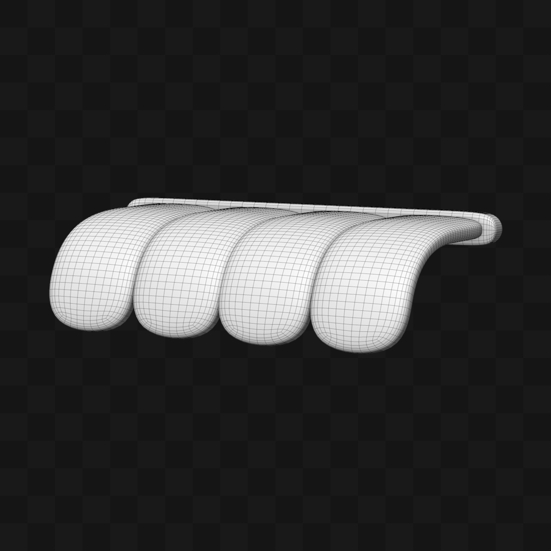 Toldo Cartoon Desenho - Modelo 3D