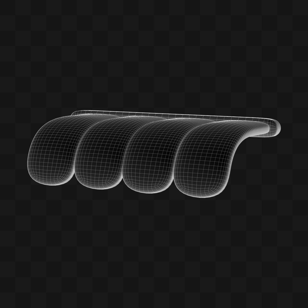 Toldo Cartoon Desenho - Modelo 3D