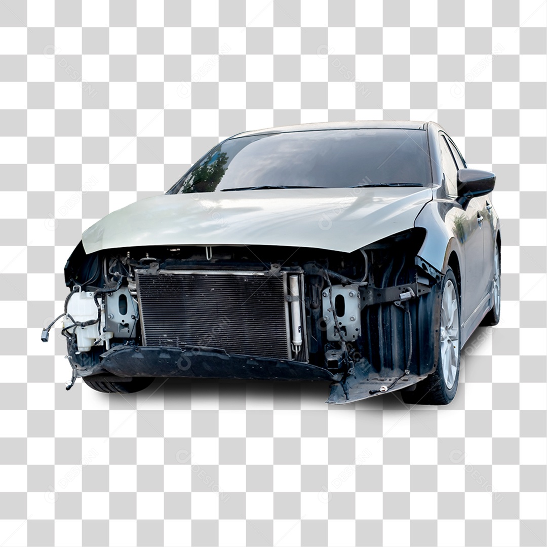Carros Batidos Funilaria PNG Transparente