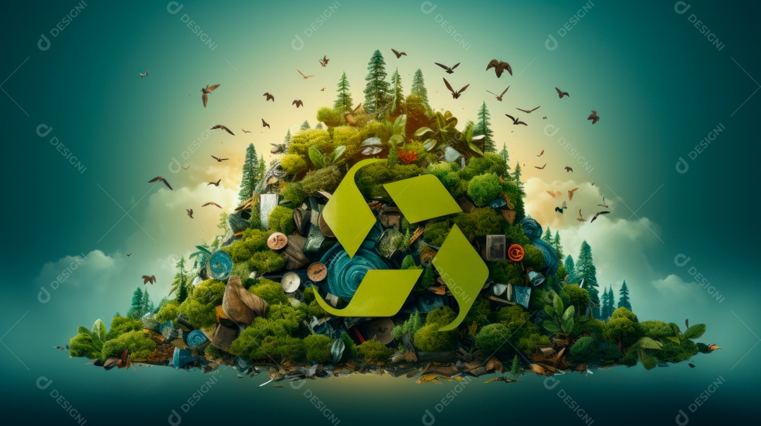 Dia Mundial da Reciclagem, 17 de maio IA generativa.
