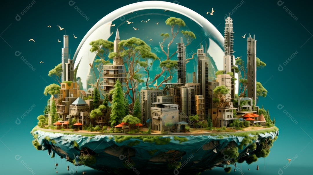 Dia Mundial da Reciclagem, 17 de maio IA generativa.