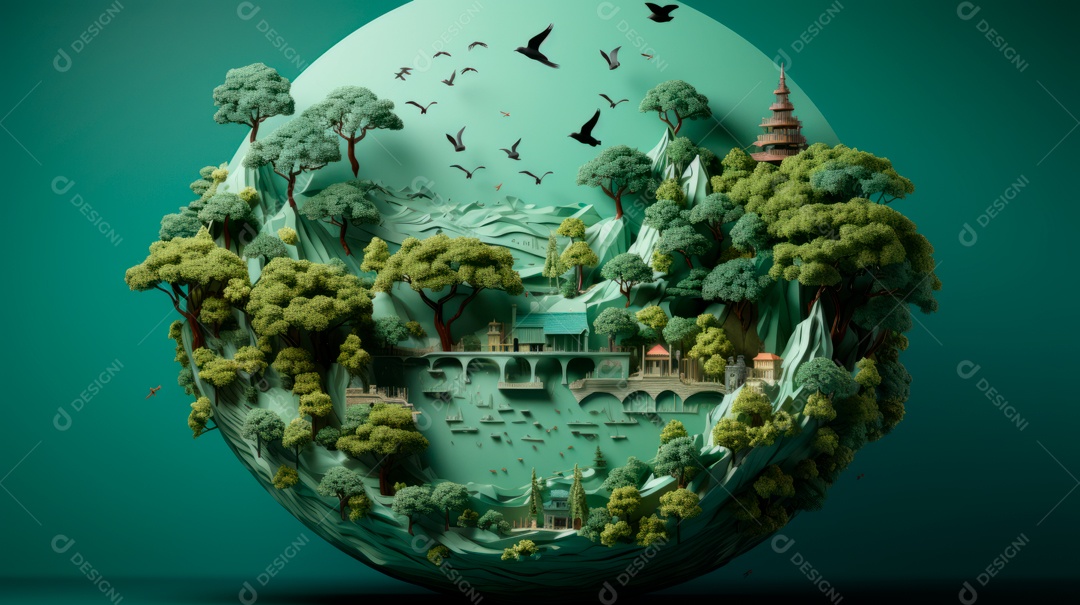 Dia Mundial da Reciclagem, 17 de maio IA generativa.