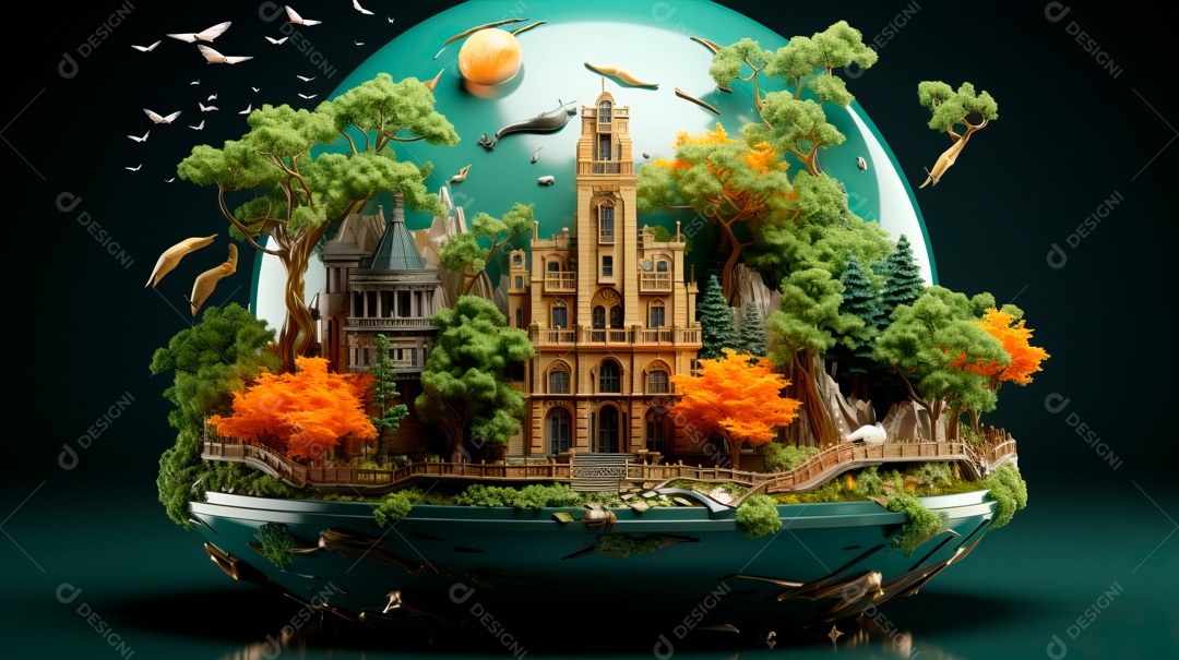 Dia Mundial da Reciclagem, 17 de maio IA generativa.