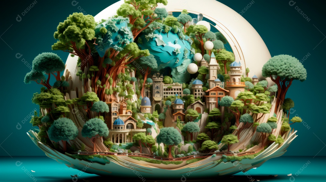 Dia Mundial da Reciclagem, 17 de maio IA generativa.