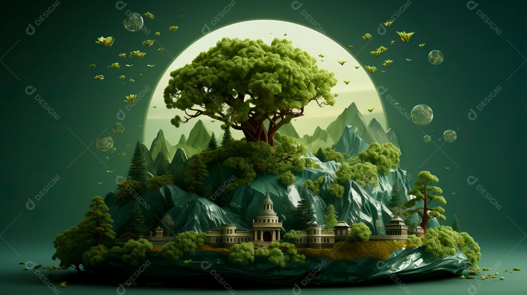 Dia Mundial da Reciclagem, 17 de maio IA generativa.