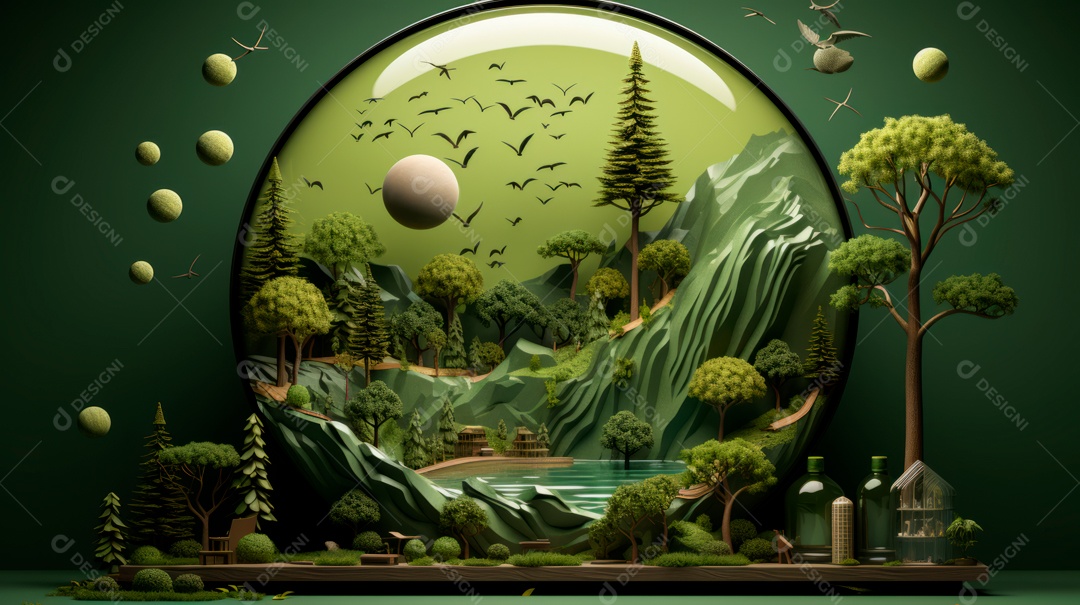 Dia Mundial da Reciclagem, 17 de maio IA generativa.