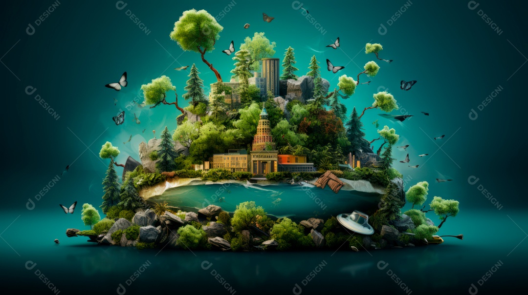 Dia Mundial da Reciclagem, 17 de maio IA generativa.