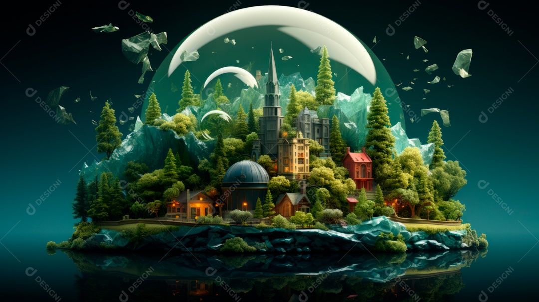 Dia Mundial da Reciclagem, 17 de maio IA generativa.