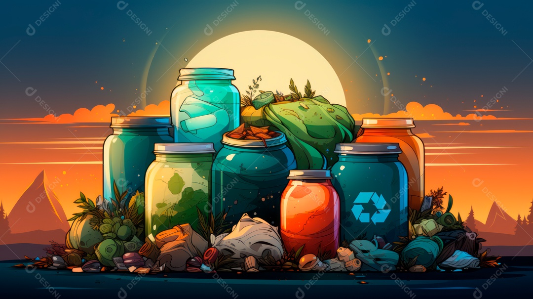 Dia Mundial da Reciclagem, 17 de maio IA generativa.