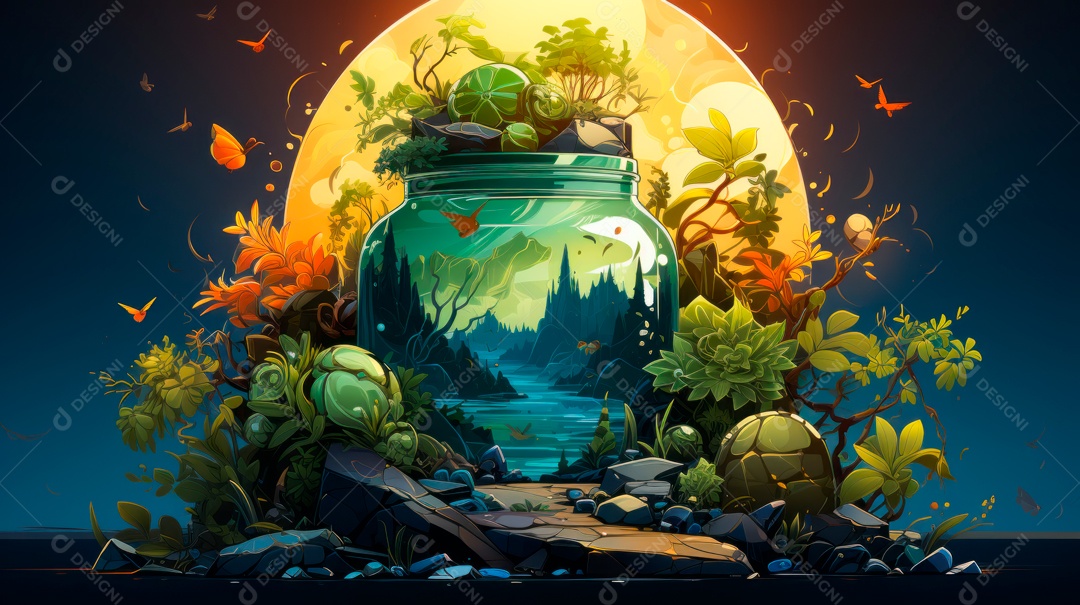 Dia Mundial da Reciclagem, 17 de maio IA generativa.