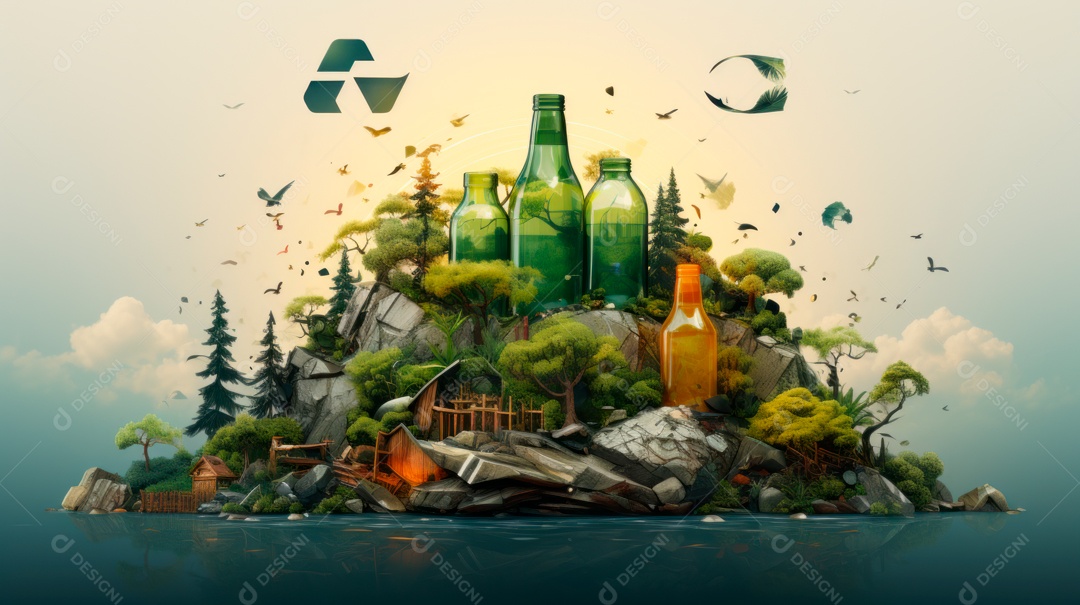 Dia Mundial da Reciclagem, 17 de maio IA generativa.