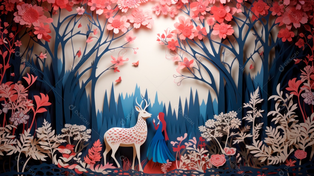 Linda paisagem campo verde.