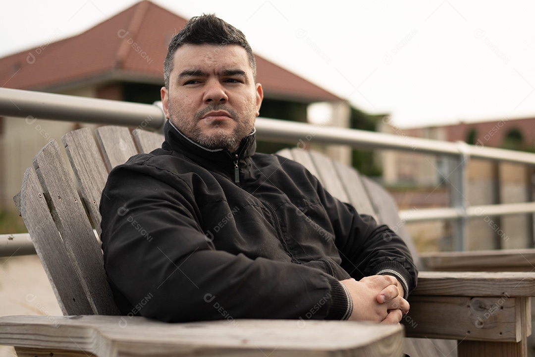 Homem jovem empresário