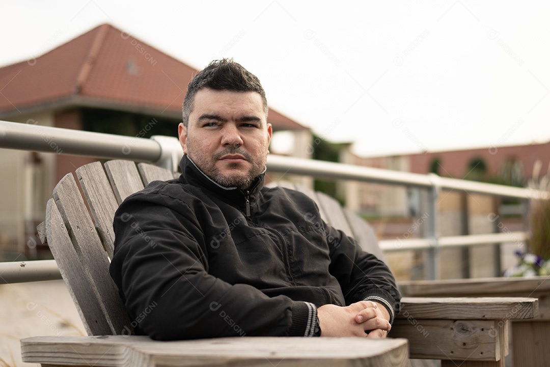 Homem jovem empresário