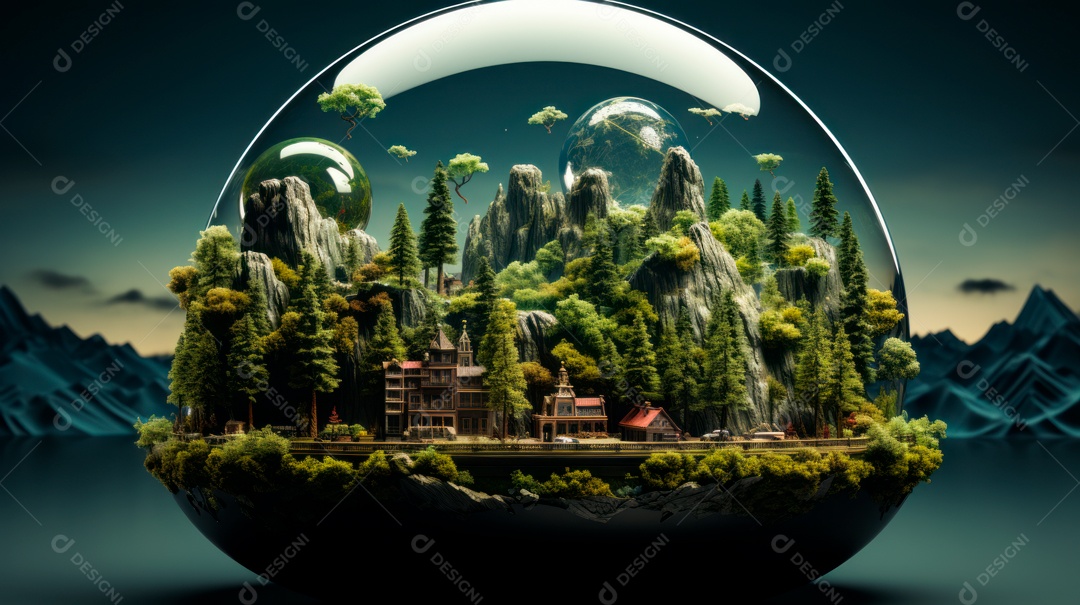 Dia Mundial da Floresta, 21 de março IA generativa.