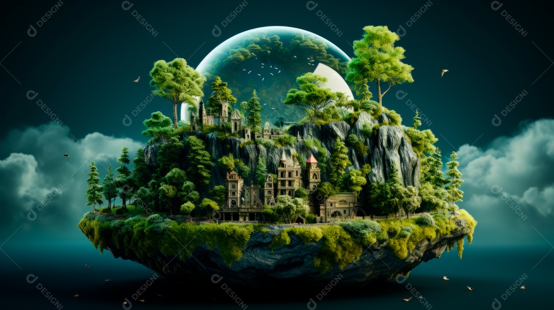 Dia Mundial da Floresta, 21 de março IA generativa.