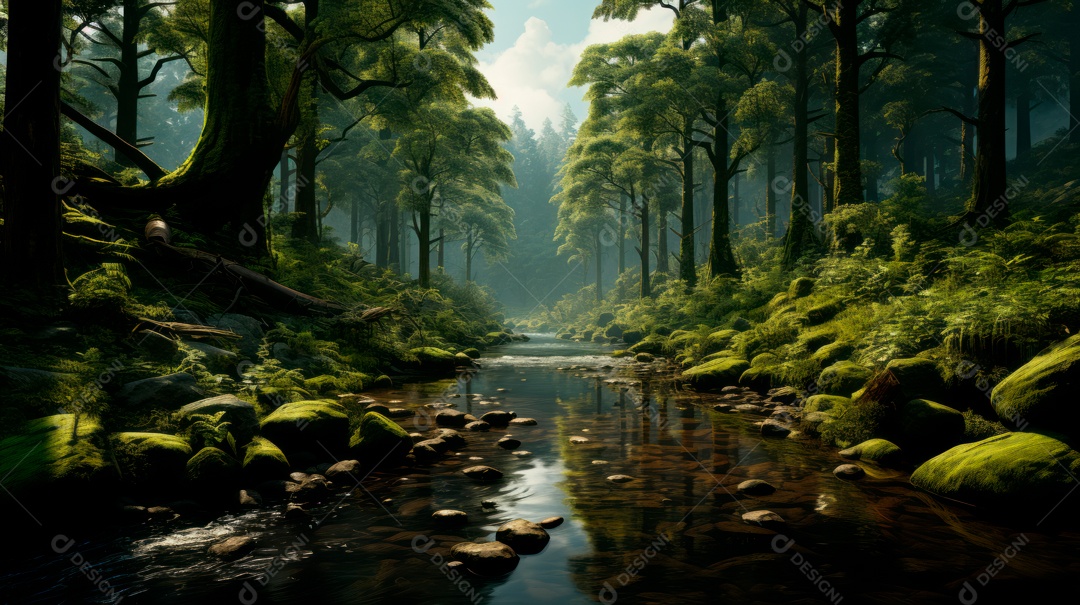 Dia Mundial da Floresta, 21 de março IA generativa.