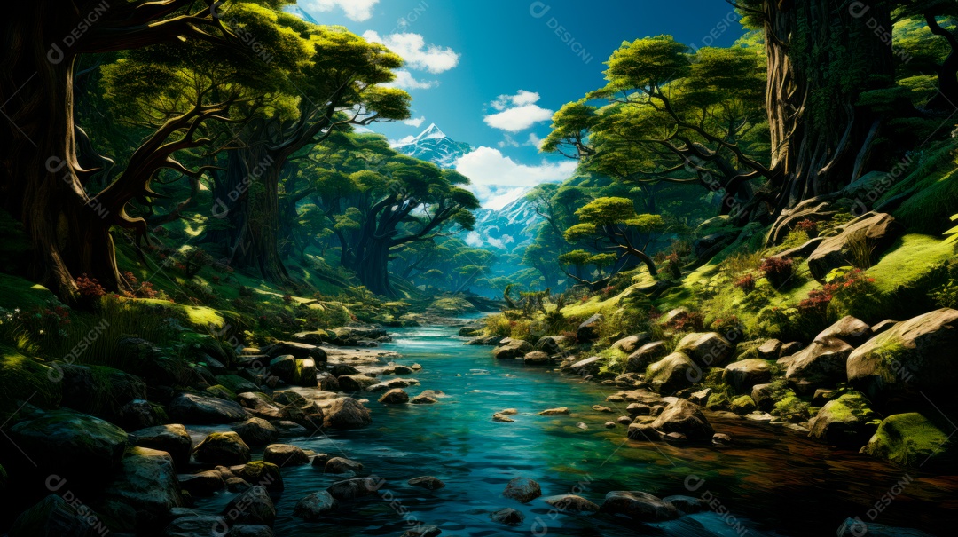 Dia Mundial da Floresta, 21 de março IA generativa.