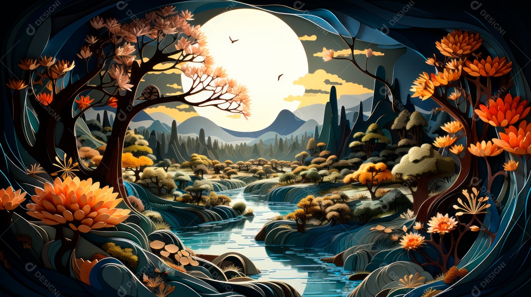 Dia Mundial da Floresta, 21 de março IA generativa.