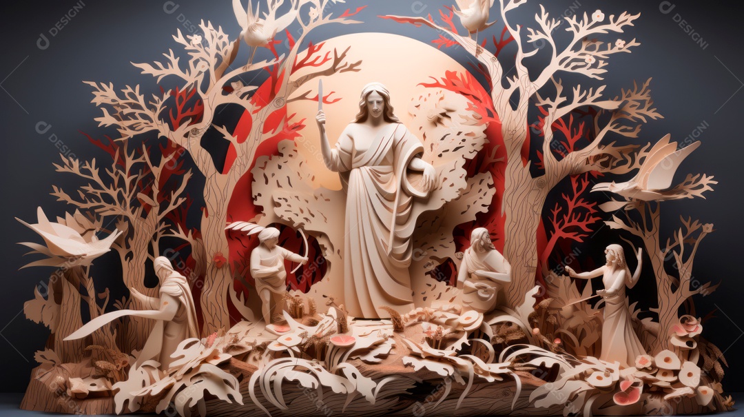 Sexta-feira Santa 29 de março IA generativa.