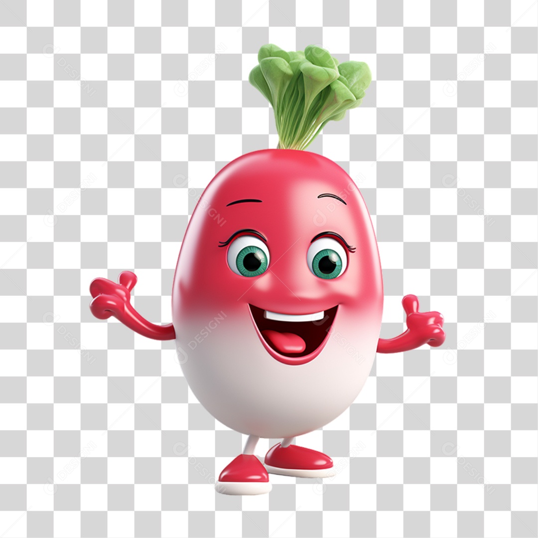 Vegetais Cartoon Desenho Animado PNG Transparente