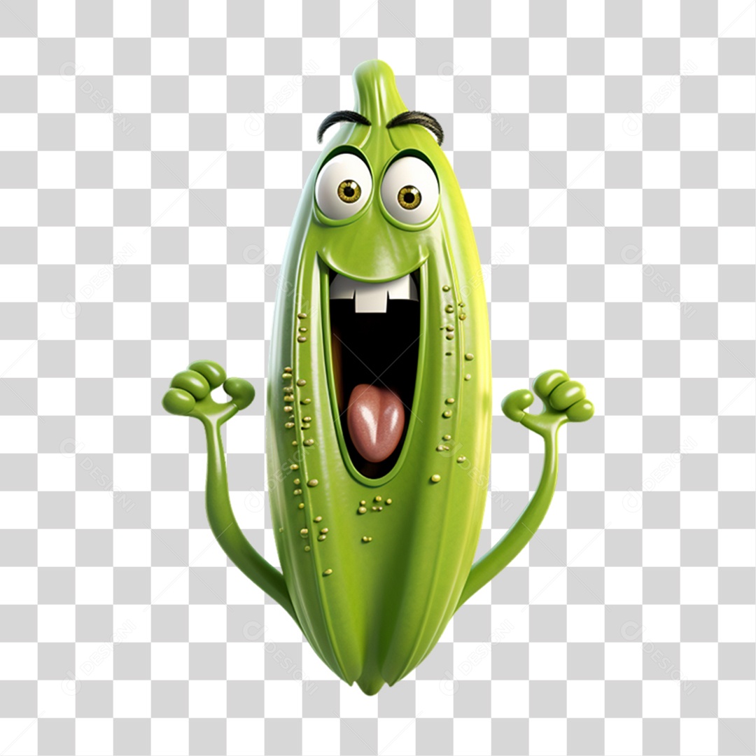 Vegetais Cartoon Desenho Animado PNG Transparente