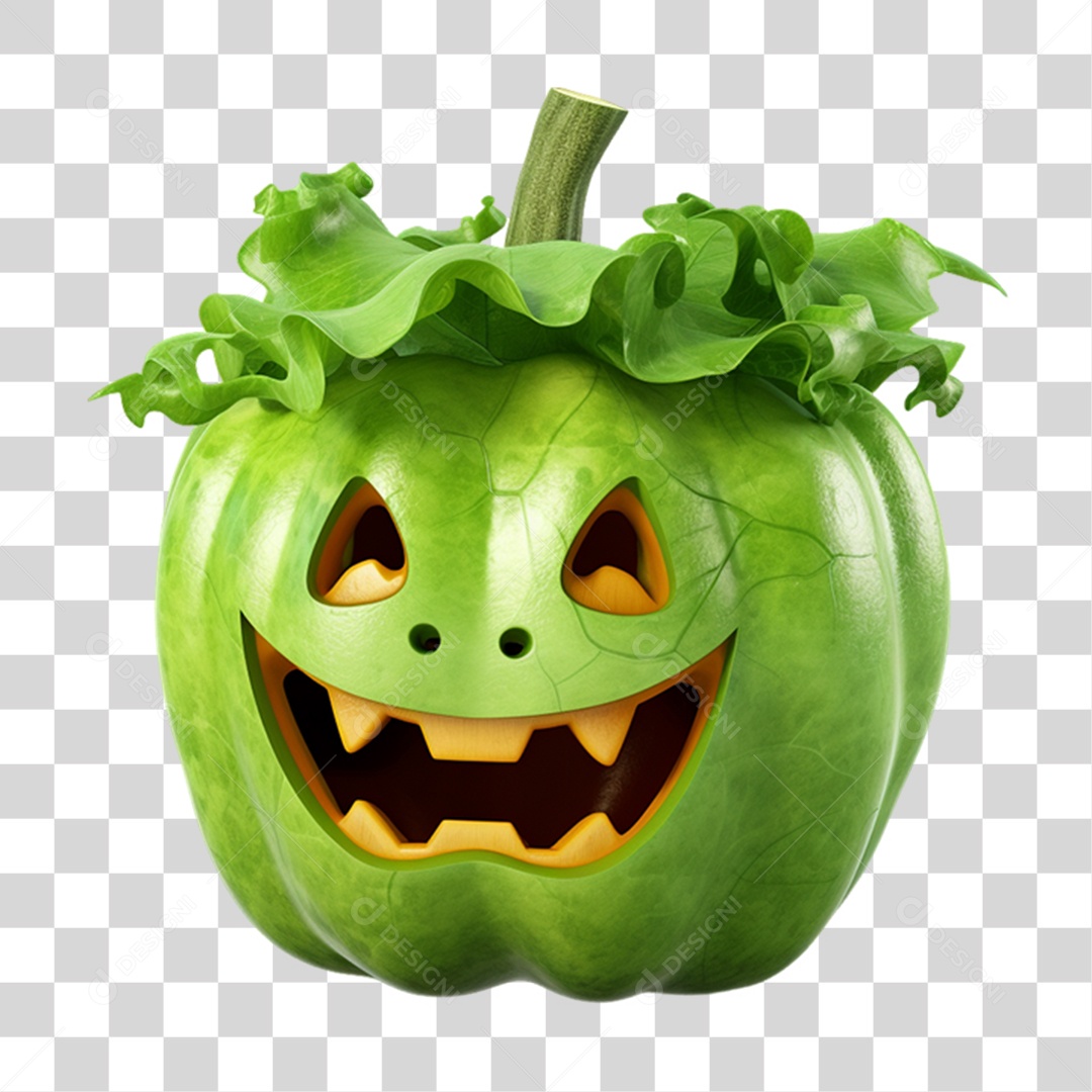 Vegetais Halloween Cartoon Desenho Animado PNG Transparente