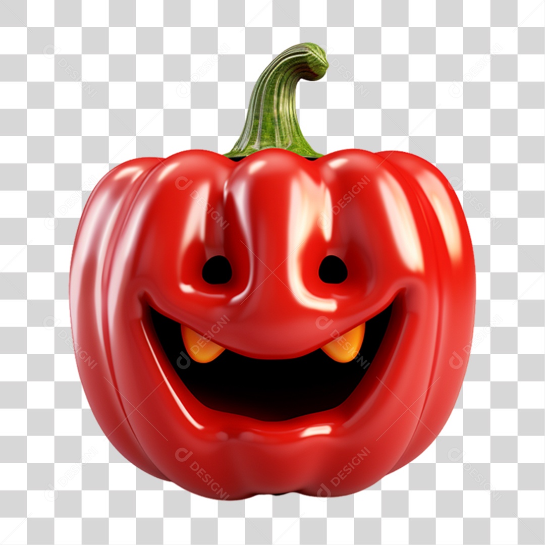 Vegetais Halloween Cartoon Desenho Animado PNG Transparente