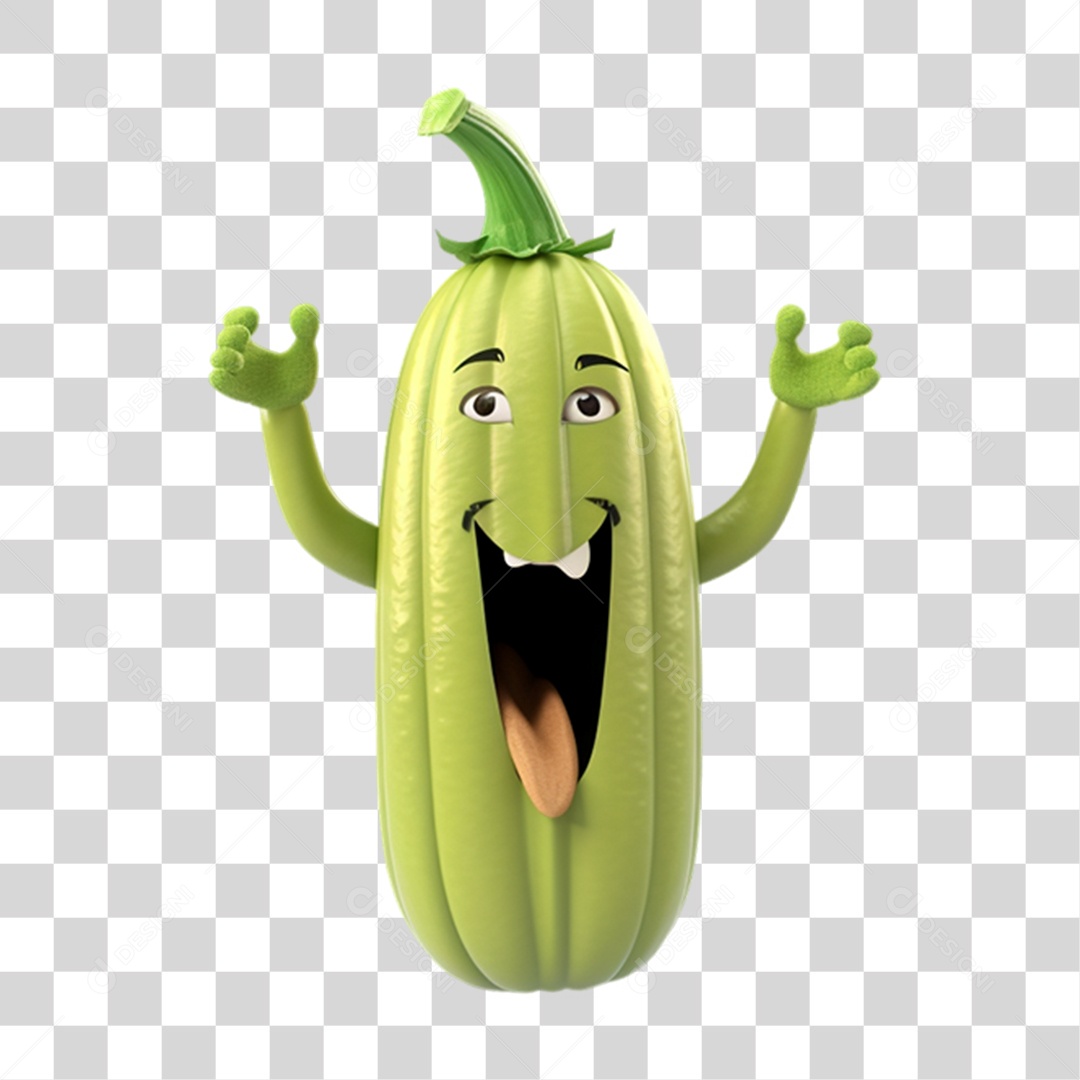 Vegetais Halloween Cartoon Desenho Animado PNG Transparente