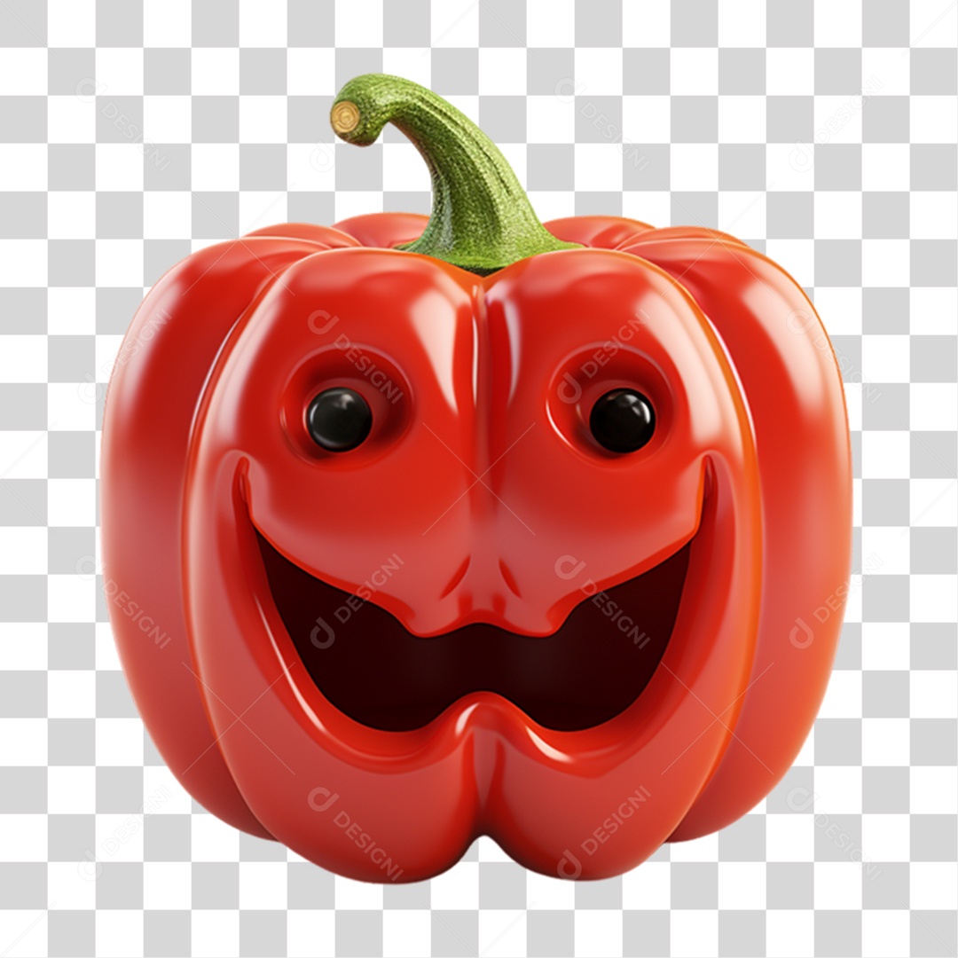 Vegetais Halloween Cartoon Desenho Animado PNG Transparente