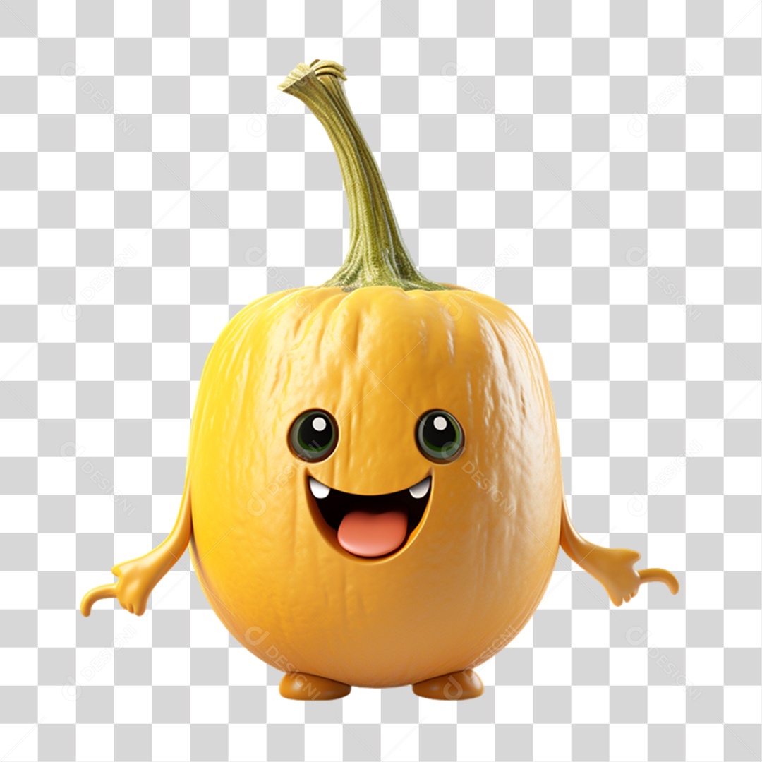 Vegetais Halloween Cartoon Desenho Animado PNG Transparente