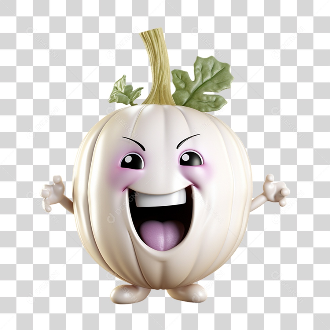 Vegetais Halloween Cartoon Desenho Animado PNG Transparente