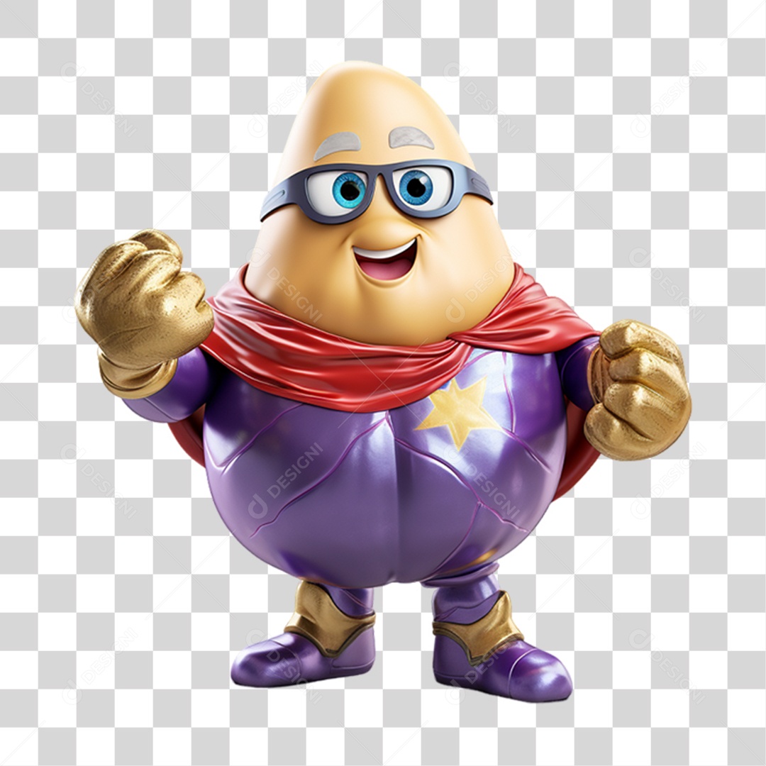 Cartoon Vegetais Heróis Alegres PNG Transparente