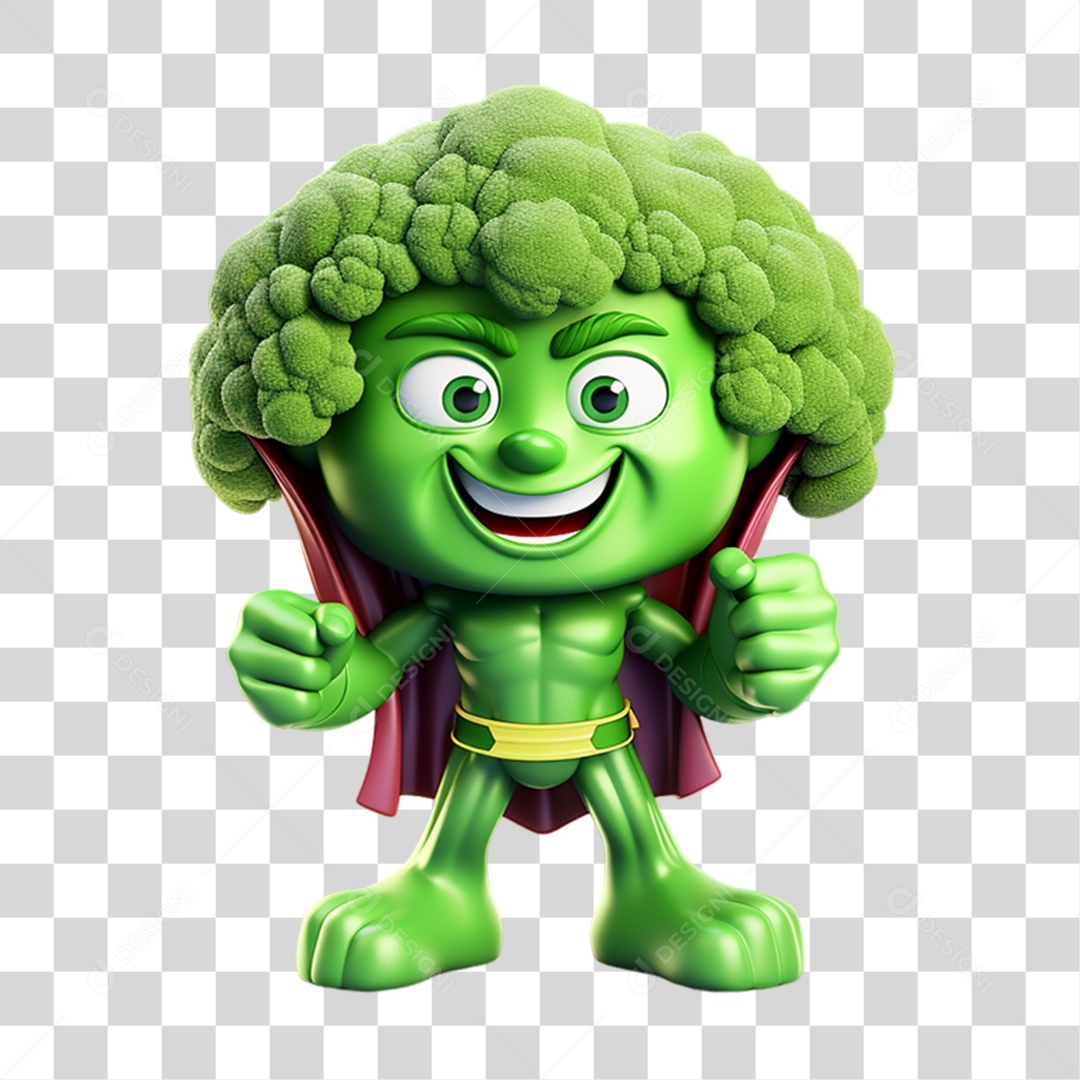 Cartoon Vegetais Heróis PNG Transparente