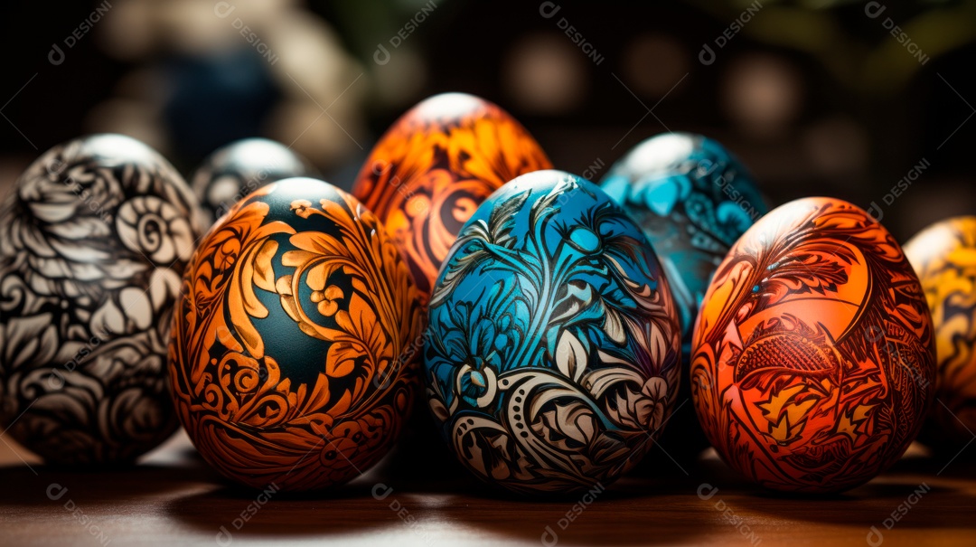 Páscoa ou dia da ressurreição de Jesus Cristo 31 de março AI generativa.