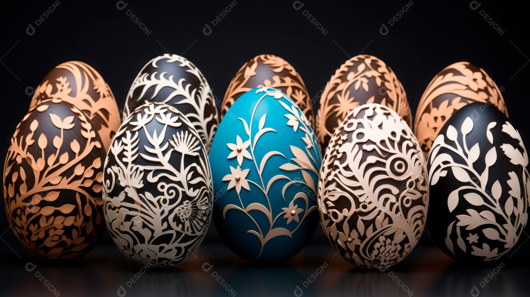 Páscoa ou dia da ressurreição de Jesus Cristo 31 de março AI generativa.