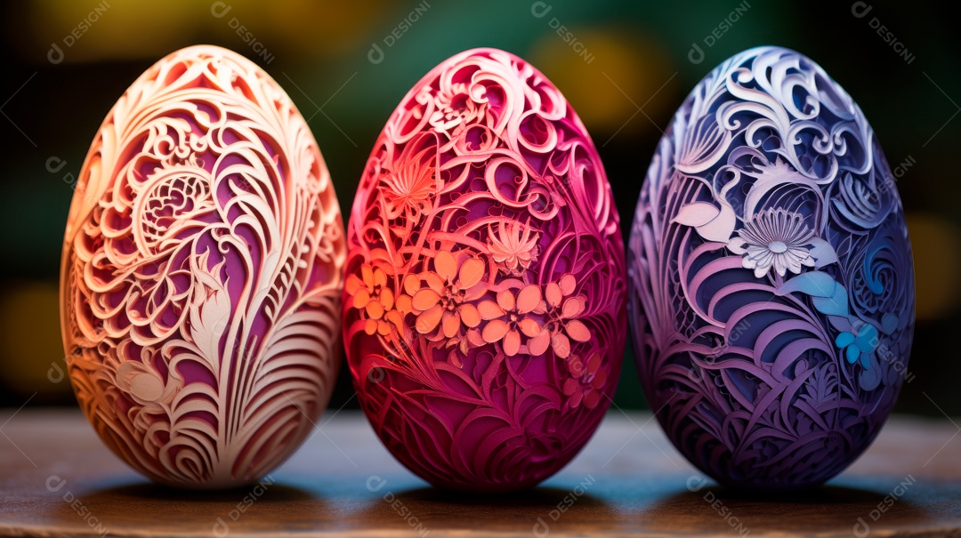 Páscoa ou dia da ressurreição de Jesus Cristo 31 de março AI generativa.