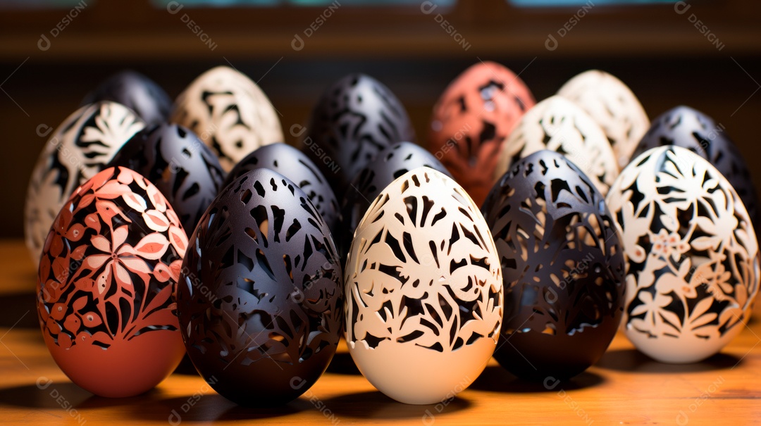 Páscoa ou dia da ressurreição de Jesus Cristo 31 de março AI generativa.